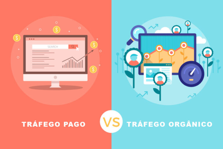 Diferença entre Tráfego Pago e tráfego orgânico